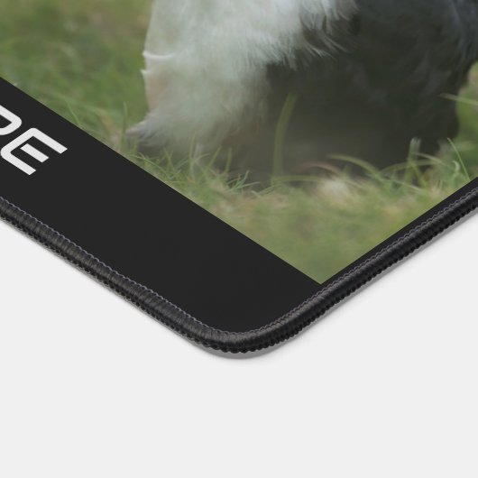 Aangepaste naam Leuke Puffins Bureaumat (Hoek)