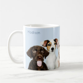 Aangepaste naam Leuke Puppies mokken