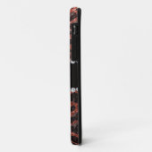 Aangepaste naam lichte oranje glittersplaat Case-Mate iPhone case (Achterkant/links)