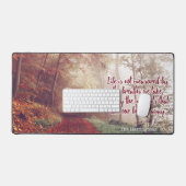 Aangepaste naam Life Quote Bureaumat (Keyboard & Muis)