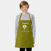 Aangepaste naam Little Chef Schort (Gedragen)
