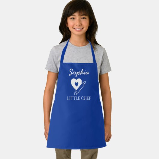 Aangepaste naam Little Chef Schort (Insitu)
