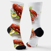 Aangepaste naam Lobster Sokken (Gebogen)