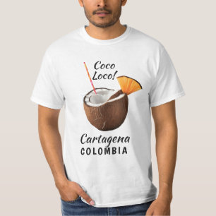 Aangepaste naam & locatie Coco Loco T-shirt