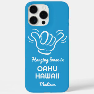 Aangepaste naam, locatie en kleur Shaka iPhone 16 Pro Max Hoesje