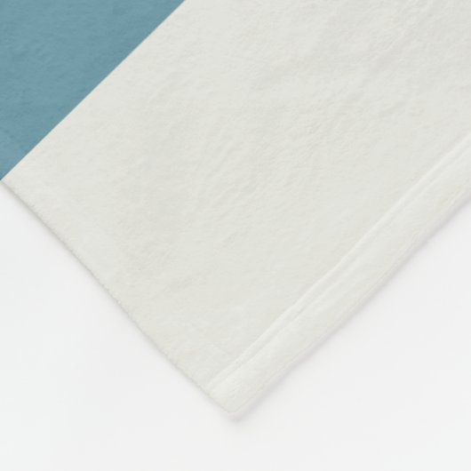 Aangepaste Naam & Locatie Strandhuis Fleece Deken (Hoek)