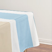 Aangepaste Naam & Locatie Strandhuis Tafelkleed (Voorbeeld)