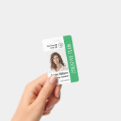 Aangepaste naam logo barcode foto ID voor personee Badge (Handheld)