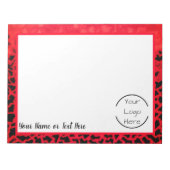 Aangepaste naam - Logo Notitieblok (Voorkant)