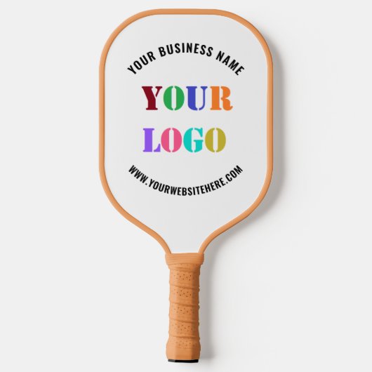 Aangepaste naam Logo Website Pickleball Paddle Com (Achterkant)