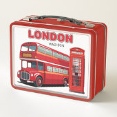 Aangepaste naam Londen Engeland (Achterkant)