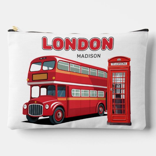 Aangepaste naam Londen Engeland Etui (Voorkant)