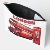 Aangepaste naam Londen Engeland Etui (Open)