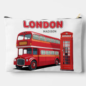 Aangepaste naam Londen Engeland Etui (Achterkant)