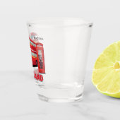 Aangepaste naam Londen Engeland Shot Glas (Rechts)