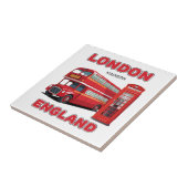 Aangepaste naam Londen Engeland Tegeltje (Zijkant)