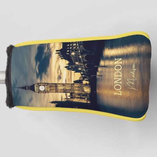 Aangepaste naam Londen Golfheadcover (Voorkant)