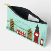 Aangepaste naam Londen Illustratie Etui (Open)