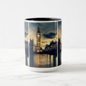 Aangepaste naam Londen Mok (Midden)