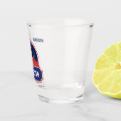 Aangepaste naam Londen Shot Glas (Rechts)