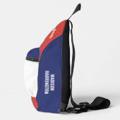 Aangepaste naam Londen Sling Bag (Rechts)