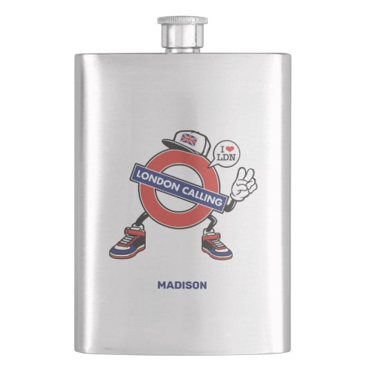 Aangepaste naam London Calling Flacon (Voorkant)