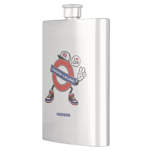 Aangepaste naam London Calling Flacon (Links)