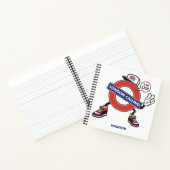 Aangepaste naam London Calling Notitieboek (Binnen)