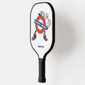 Aangepaste naam London Calling Pickleball Paddle (Links)