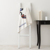 Aangepaste naam London Calling Sherpa Deken (In situ)