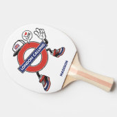 Aangepaste naam London Calling Tafeltennisbatje (Zijkant)