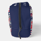 Aangepaste naam London UK Icons Toilettasje (Rechts)