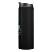 Aangepaste naam Lotus - [NAME] Schijnt helder Thermosbeker (Geroteerd rechts)