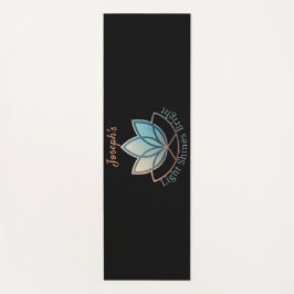 Aangepaste naam Lotus Yoga Mat- [NAME] glanst held Yogamat
