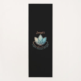 Aangepaste naam Lotus Yoga Mat- [NAME] glanst held Yogamat