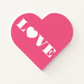 Aangepaste naam LOVE Notitieboek (Achterkant)