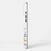 Aangepaste Naam Lovebirds Wildlife Natuur Animal A iPhone Hoesje (Linkerkant)