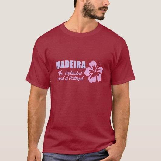 Aangepaste naam Madeira T-shirt (Voorkant)