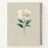 Aangepaste naam Magnolia notitieboek (Achterkant)