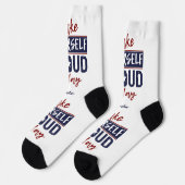 Aangepaste naam "Make Yourself Proud" Sokken (Links)