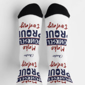 Aangepaste naam "Make Yourself Proud" Sokken (Top)