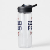 Aangepaste naam "Make Yourself Proud" Waterfles (Links)