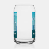 Aangepaste naam MALAYSIA Blikvorm Glas (Rechts)