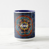 Aangepaste naam Mandala Combo Mok (Midden)