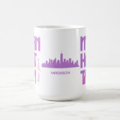 Aangepaste naam Manhattan New York Koffiemok (Center)