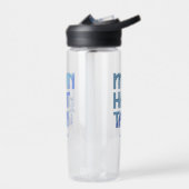 Aangepaste naam Manhattan New York Waterfles (Links)