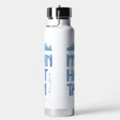 Aangepaste naam Manhattan New York Waterfles (Rechts)