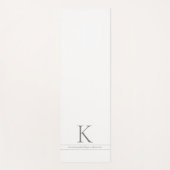 Aangepaste naam Mantra Aangepast Yogamat (Voorkant)