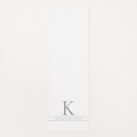 Aangepaste naam Mantra Aangepast Yogamat (Voorkant)