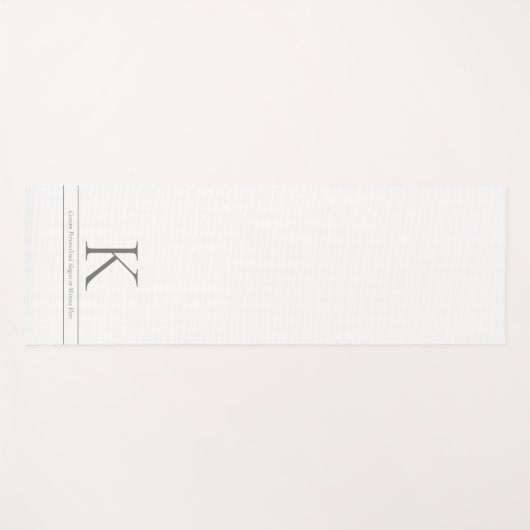 Aangepaste naam Mantra Aangepast Yogamat (Voorkant (horizontaal))